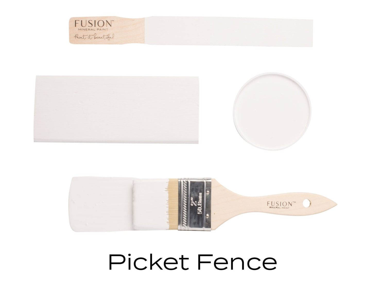 Fusion Mineral Paint Picket Fence - Regained Relics