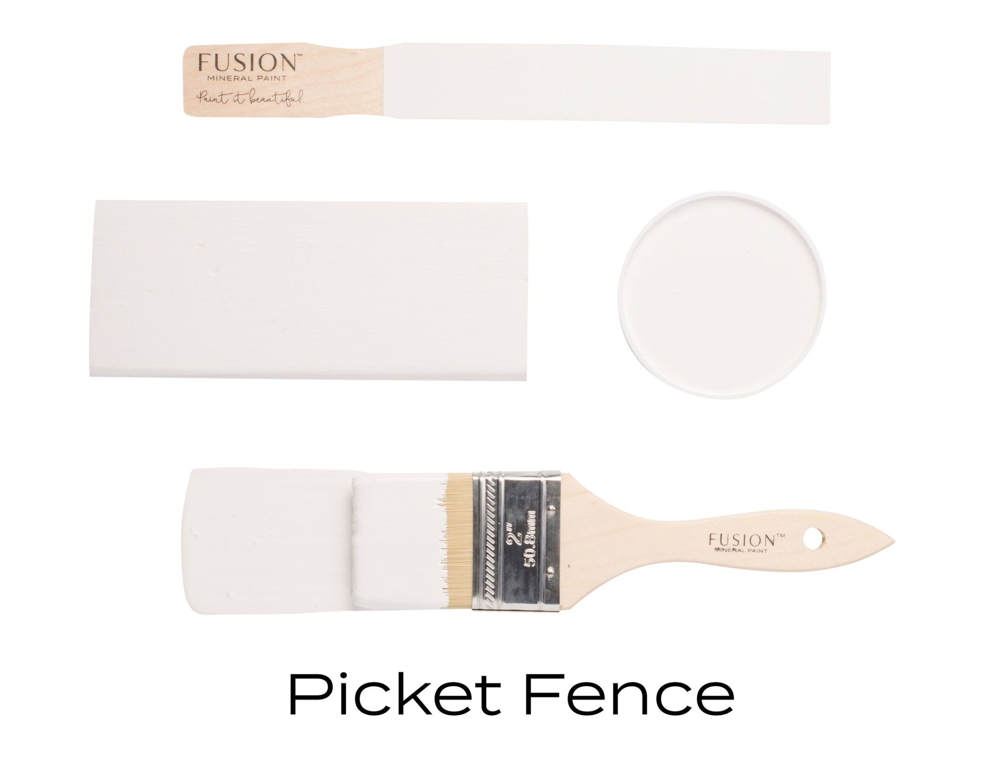 Fusion Mineral Paint Picket Fence - Regained Relics