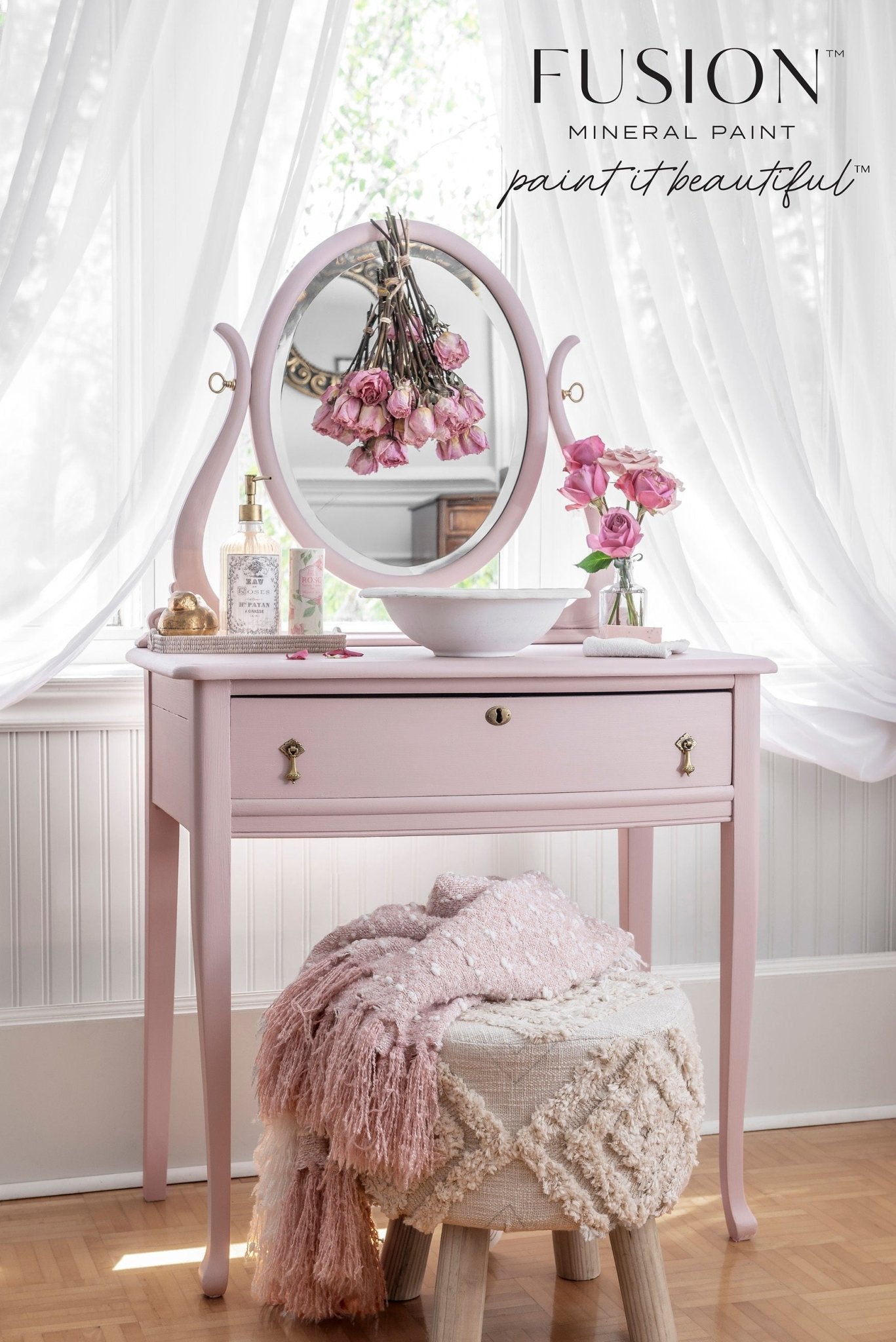 Fusion Mineral Paint Rose Water - Regained Relics