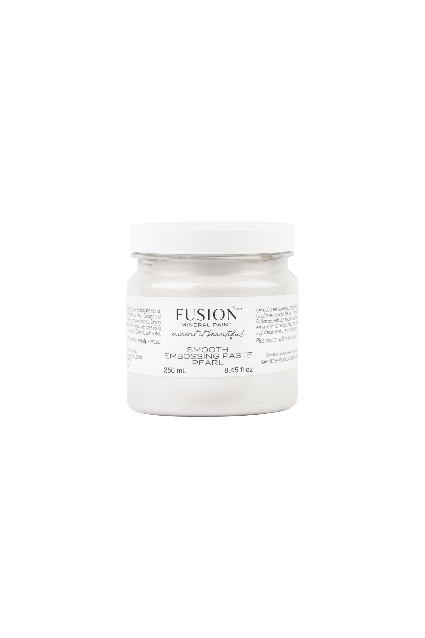 Fusion Mineral Paint Smooth Pearl Embossing Paste - Regained Relics