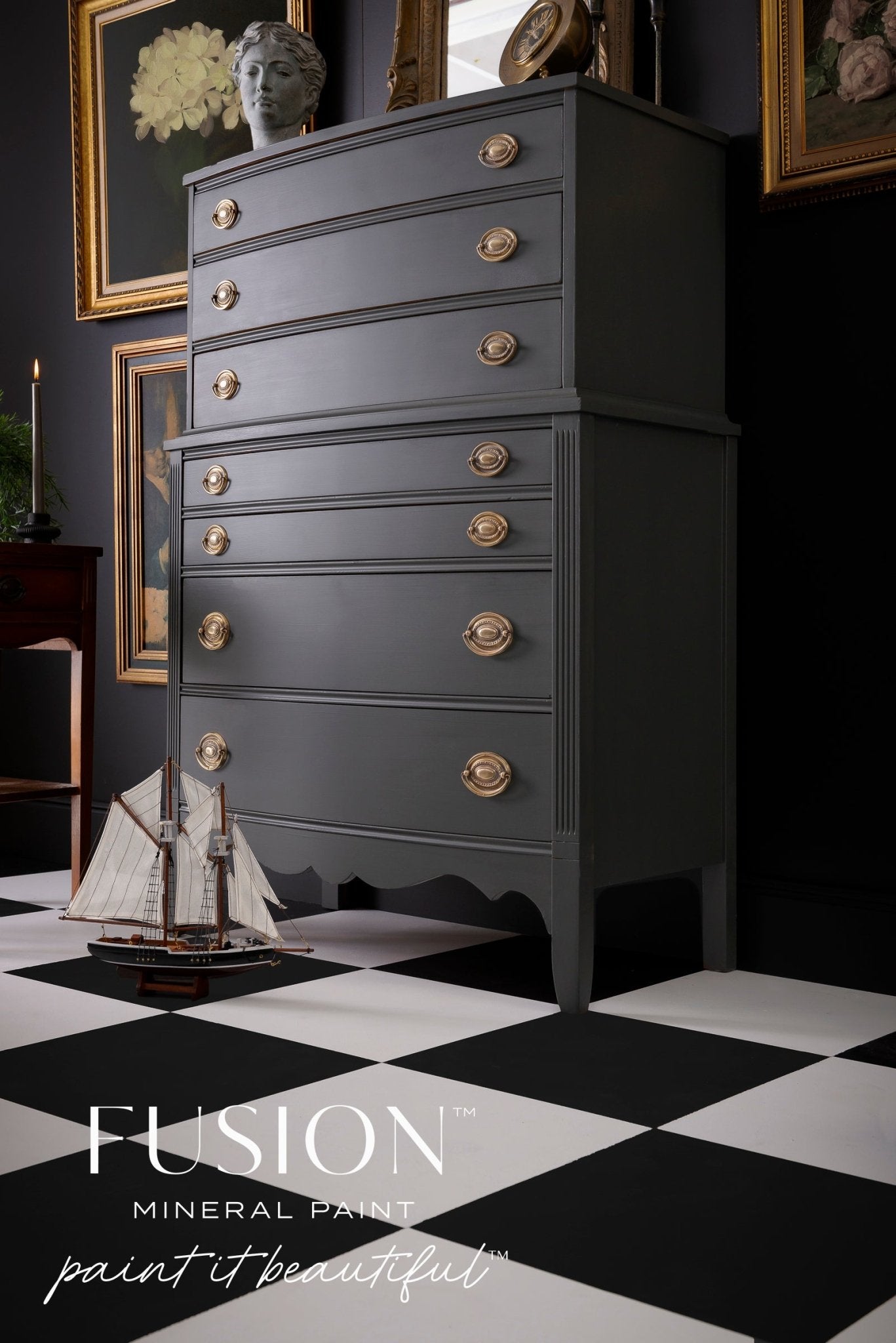 Fusion Mineral Paint Wood Wellington - Regained Relics