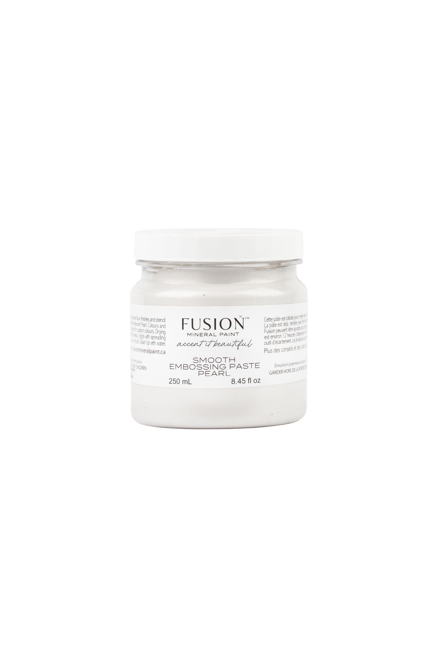 Fusion Mineral Paint Smooth Pearl Embossing Paste
