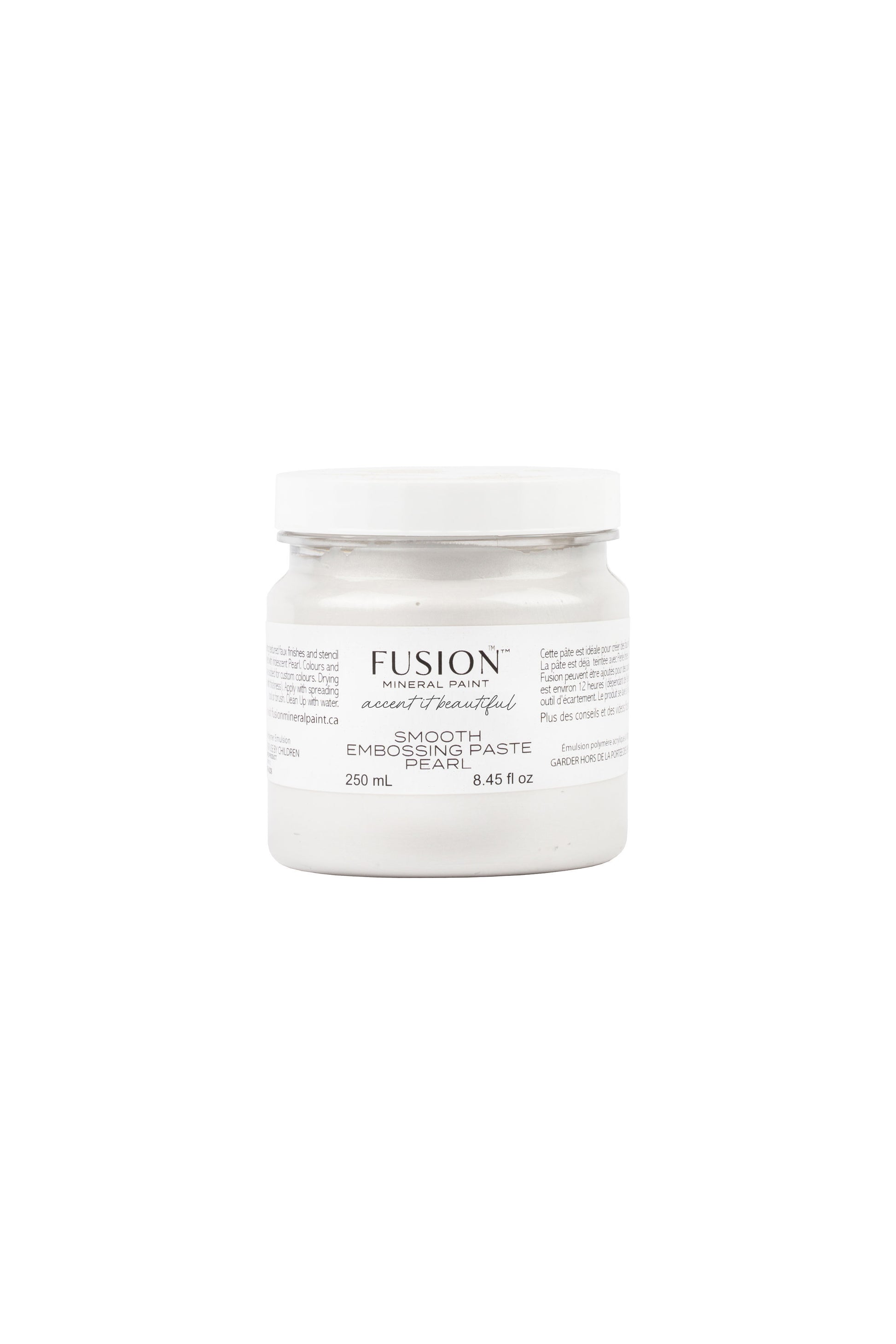 Fusion Mineral Paint Smooth Pearl Embossing Paste 250 ml