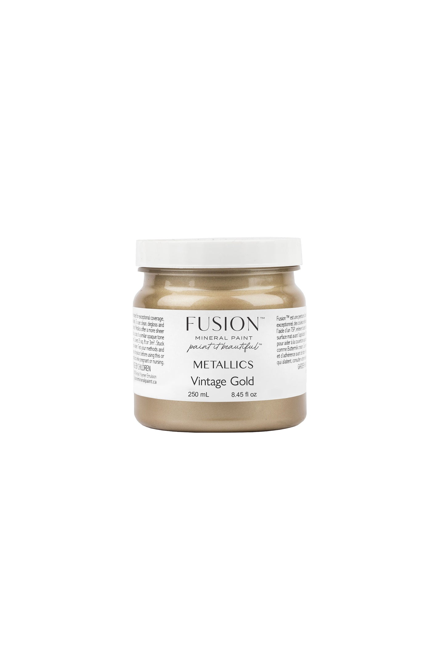 Fusion Mineral Paint Vintage Gold Metallic