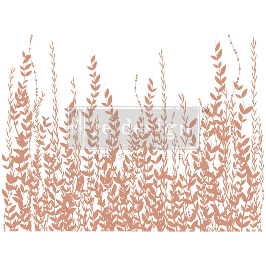 In the Field Rose Gold Foil Decor Transfer - Regained Relics