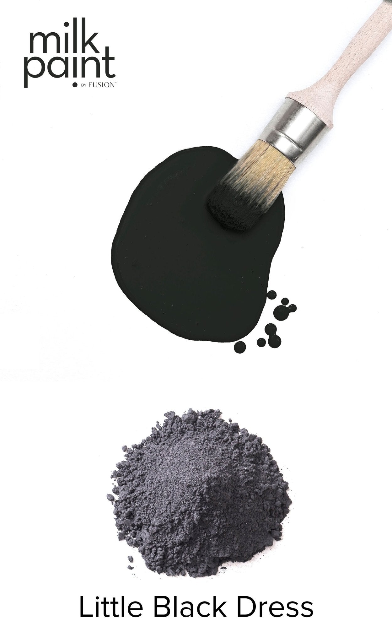 Little Black Dress Milk Paint by Fusion - Regained Relics
