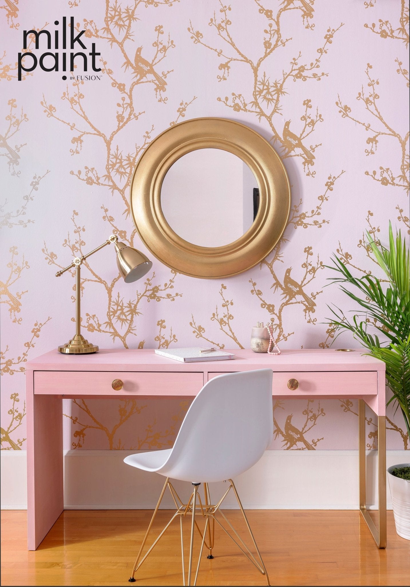 Millennial Pink Milk Paint by Fusion - Regained Relics