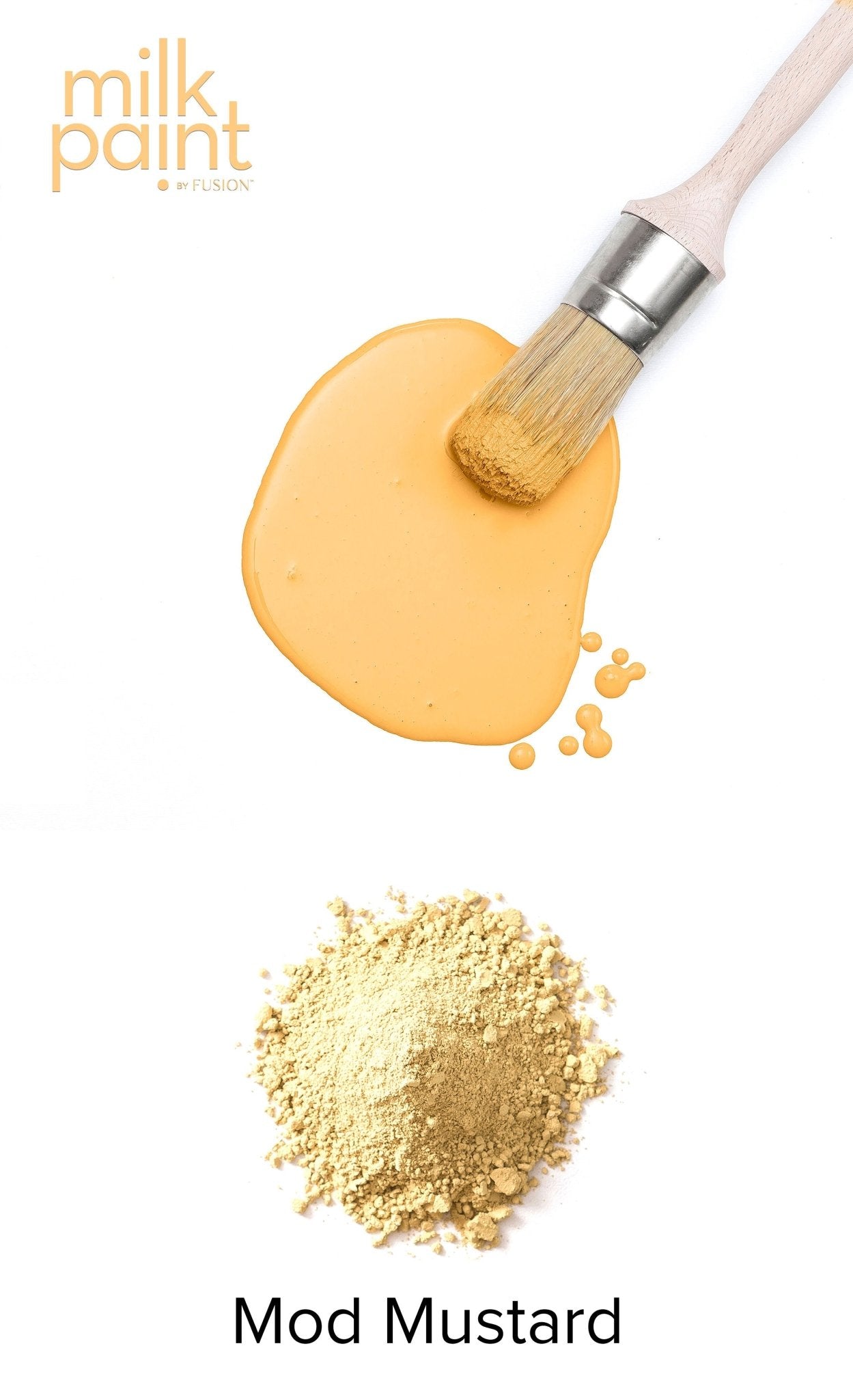 Mod Mustard Milk Paint by Fusion - Regained Relics