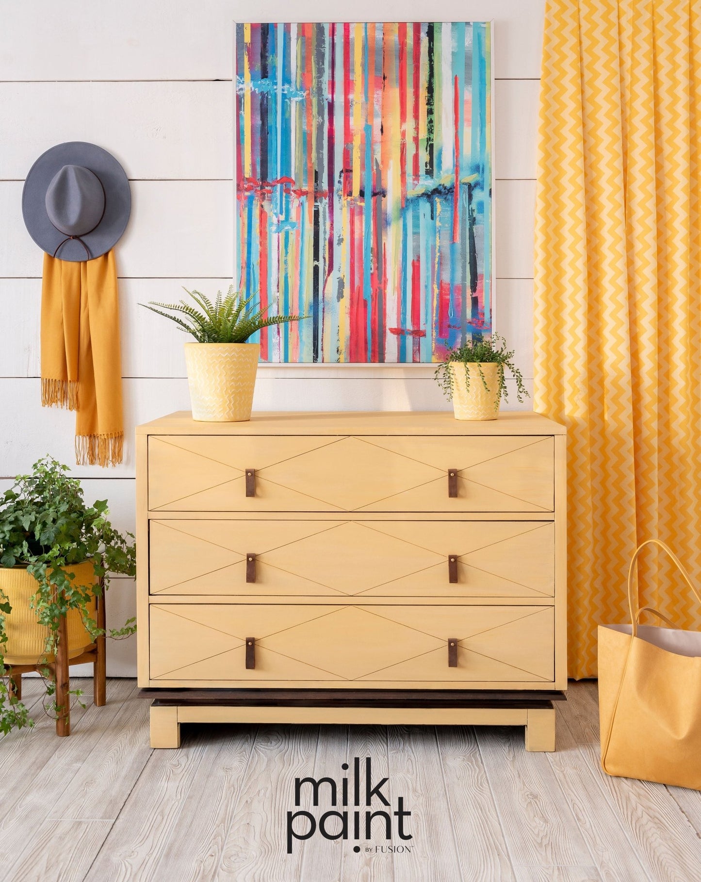 Mod Mustard Milk Paint by Fusion - Regained Relics
