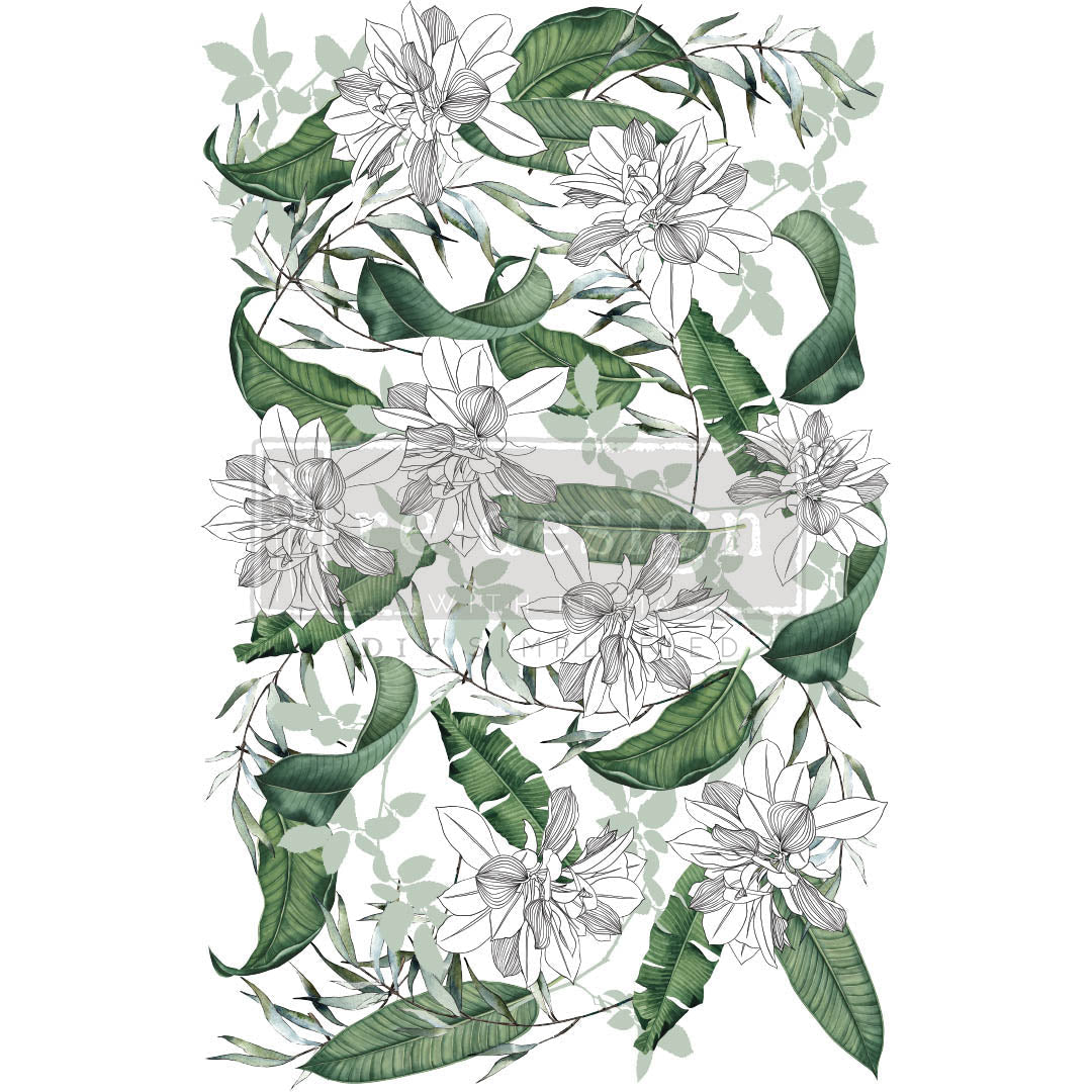 Peaceful Garden Decor Transfer - Regained Relics