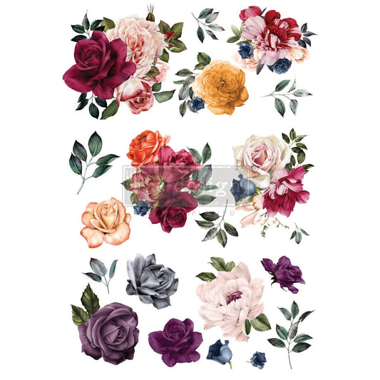 Redesign with Prima Beautiful Things Decor Transfer - Regained Relics