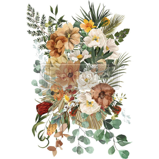 Redesign with Prima Elegant Neutrals Decor Transfer - Regained Relics