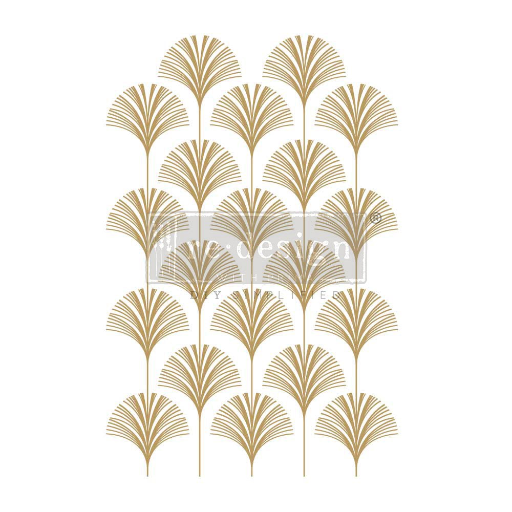 Redesign with Prima Interlinked Fans Decor Transfer - Regained Relics