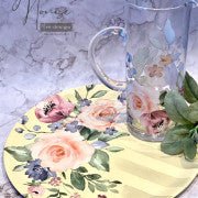 Redesign with Prima Watercolor Bloom Decor Transfer - Regained Relics
