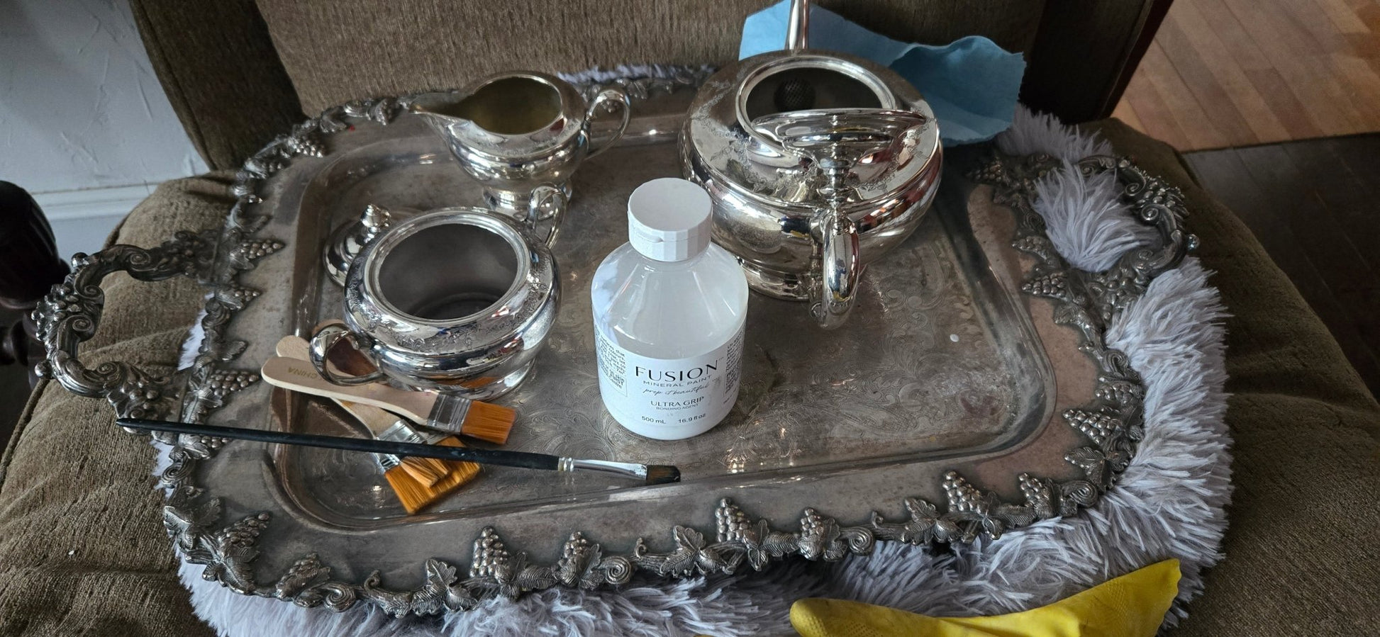 Tarnished to Treasured: DIY Silver Tea Set Upcycling Tutorial PDF - Regained Relics