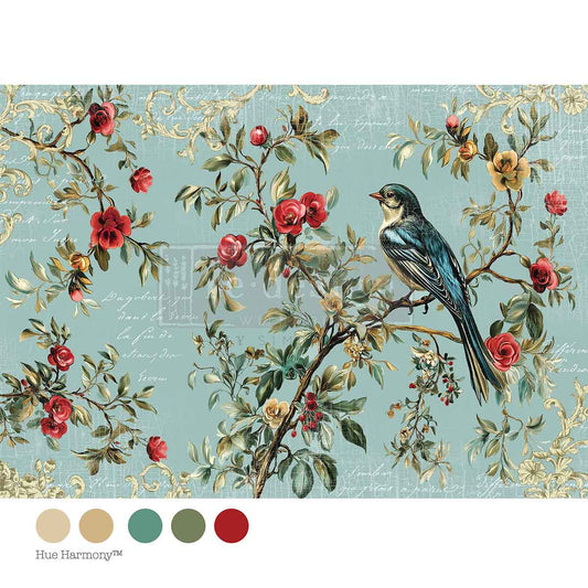 The Velvet Nest Decoupage Paper - Regained Relics