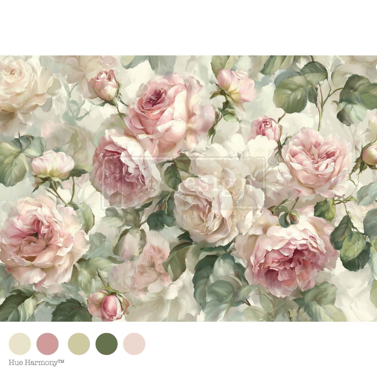Velvet Bloom Decoupage Paper - Regained Relics