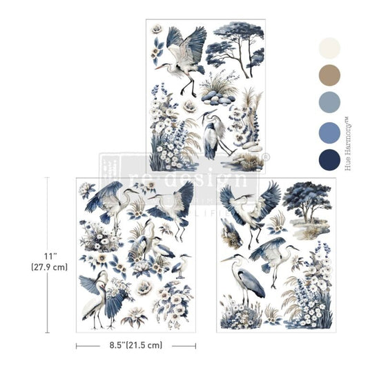 Whispers by the Marsh Middy Decor Transfer - Regained Relics