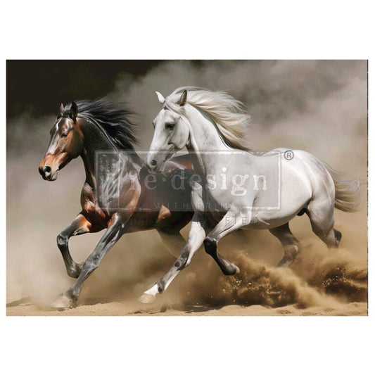Wild Maneuvers Decoupage Paper - Regained Relics