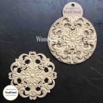 WoodUbend set of two Baroque Centerpieces WUB2171 - Regained Relics