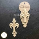 WoodUbend WUB1347 Set of two Decorative Plums - Regained Relics
