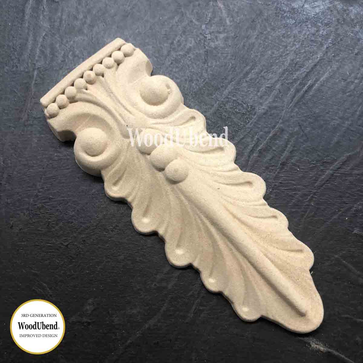 WoodUbend WUBX1006 Pack of two Corbel Leaves - Regained Relics